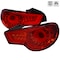 Spec-D Tuning 12-16 Scion Frs Brz Sequential LED Tail Lights- Red LT-FRS12RLED-SQ-TM - alternate 1